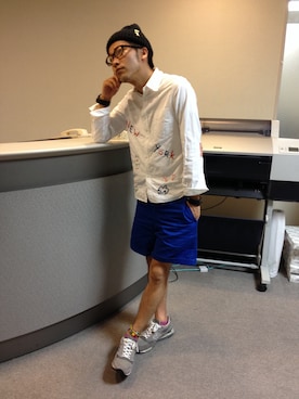 アキナ秋山さん（メンズ・170cm）の春コーディネート