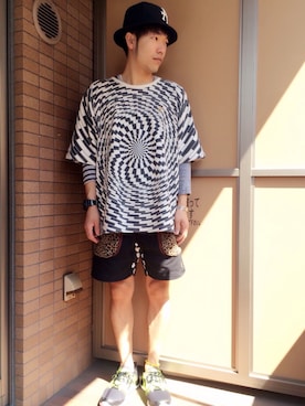 アキナ秋山さん（メンズ・170cm）の春コーディネート