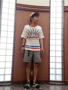 アキナ秋山さん（メンズ・170cm）の春コーディネート