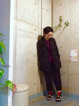 ふじたまるさん（レディース・162cm）の秋コーディネート