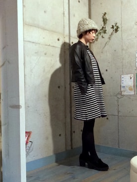 ふじたまるさん(レディース・162cm)の冬コーディネート