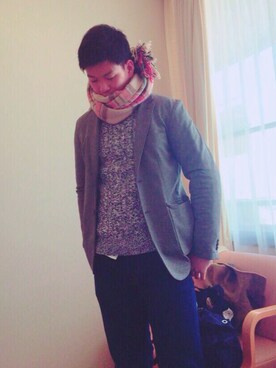 我妻 侑さんのコーディネート