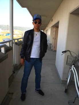 我妻 侑さん（メンズ・178cm）の春コーディネート