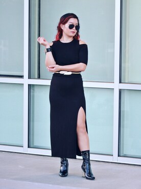 「cutout」｜Chloe  and Cindy さん（レディース・160cm）の秋コーディネート