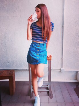 Mioさん（レディース・160cm）の夏コーディネート