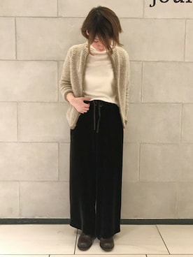 luxe堀江店スタッフ*さん(レディース・157cm)の冬コーディネート