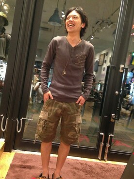 クマガイさん（メンズ・172cm）の夏コーディネート