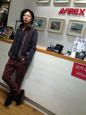 クマガイさん（メンズ・172cm）の冬コーディネート