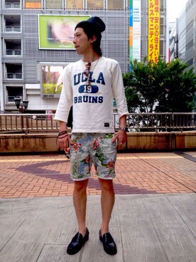 クマガイさん（メンズ・172cm）の夏コーディネート