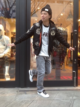 クマガイさん（メンズ・172cm）の春コーディネート