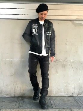 クマガイさん(メンズ・172cm)の秋コーディネート