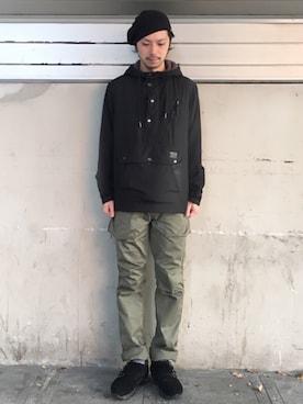 「アスレジャー」｜クマガイさん（メンズ・172cm）の秋コーディネート