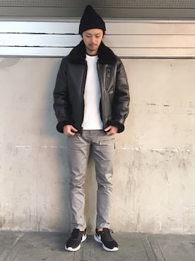 クマガイさん(メンズ・172cm)の秋コーディネート