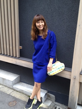 「BASQUINE（バスキーヌ）のアイテム」を使った、martagonさん（レディース・155cm）の夏コーディネート