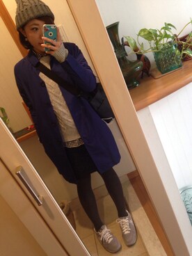 ankさん（レディース・152cm）の秋コーディネート