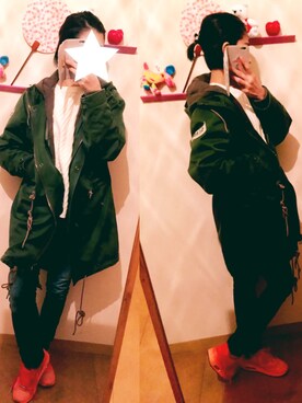 「DEISEL」｜hikkaさん（レディース・155cm）の冬コーディネート