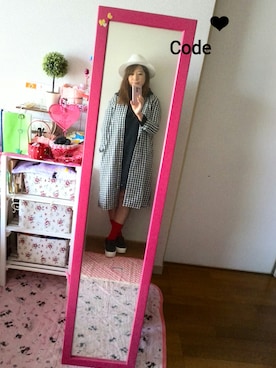 「春ワンピ」｜「アイテム（シャツワンピース）」を使った、yuhinaさん（レディース・158cm）の春コーディネート