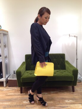 なんばマルイ店さん(レディース・154cm)の春コーディネート