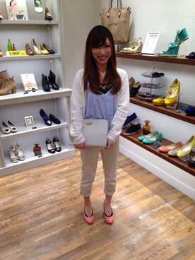 なんばマルイ店さん(レディース・152cm)の春コーディネート