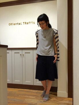 なんばマルイ店さん（レディース・158cm）の夏コーディネート