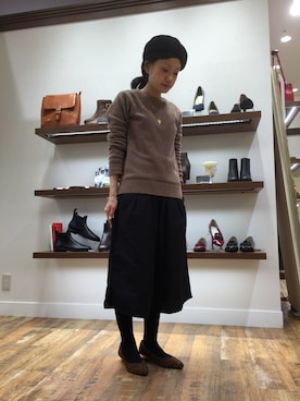 なんばマルイ店さん(レディース・158cm)の冬コーディネート