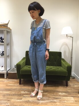 「ウェッジソール」｜なんばマルイ店さん（レディース・158cm）の春コーディネート