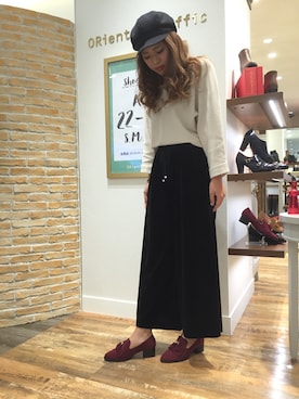 「オリエンタルトラフィック」｜なんばマルイ店さん（レディース・168cm）の秋コーディネート