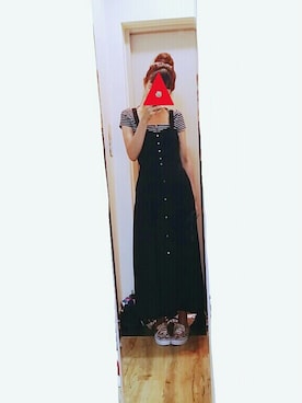 「VANS AUTHENTIC」｜「アイテム（その他）」を使った、ㅎㅅㅎさん（レディース・163cm）の夏コーディネート