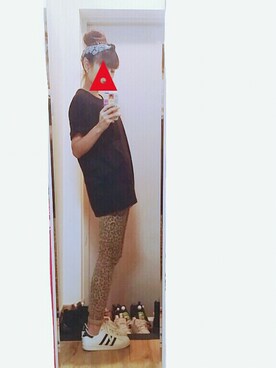 「superstar 80s Vintage Deluxe」｜ㅎㅅㅎさん（レディース・163cm）の秋コーディネート