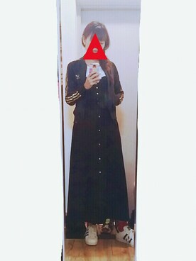 「superstar 80s Vintage Deluxe」｜ㅎㅅㅎさん（レディース・163cm）の秋コーディネート