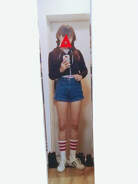 「superstar 80s Vintage Deluxe」｜ㅎㅅㅎさん（レディース・163cm）の秋コーディネート