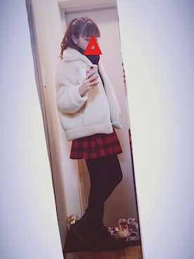 「STYLENANDA（スタイルナンダ）のアイテム（ブルゾン）」を使った、ㅎㅅㅎさん（レディース・163cm）の冬コーディネート
