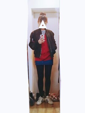 「superstar 80s Vintage Deluxe」｜ㅎㅅㅎさん（レディース・163cm）の春コーディネート