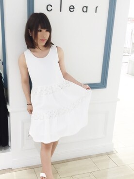 clear博多マルイさんのコーディネート