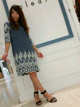 clear博多マルイさんのコーディネート