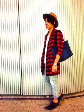 kouyaさん（メンズ・174cm）の春コーディネート