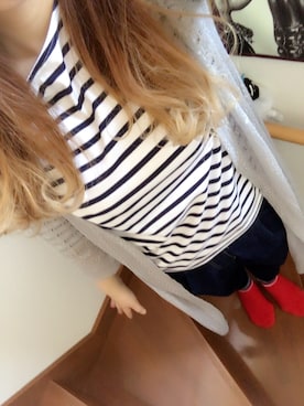 「Ray（レイ）のアイテム（トップス）」を使った、goma.chanさん（レディース・158cm）の春コーディネート