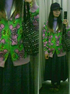 「JOYRICH（ジョイリッチ）のアイテム（その他アウター）」を使った、いなるさん（レディース・165cm）の冬コーディネート