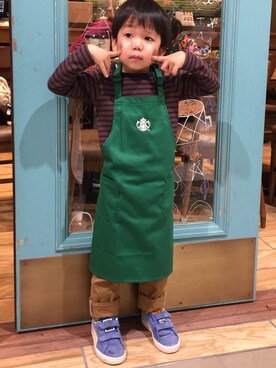 ただいおさん(キッズ・100cm)の秋コーディネート