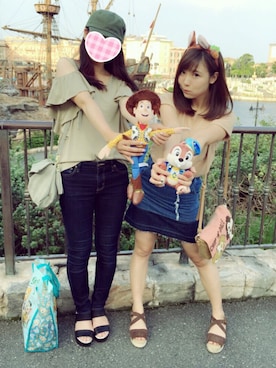 もちこさん（レディース・157cm）の夏コーディネート