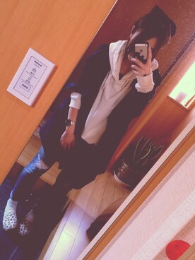 W田さんのコーディネート