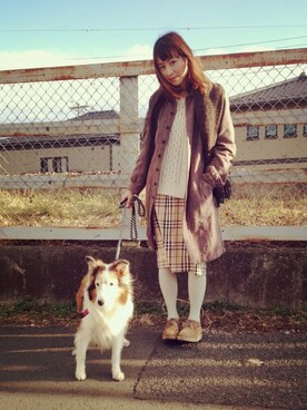 くまこさん(レディース・162cm)の冬コーディネート