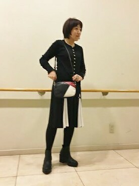 「agnes b.（アニエスベー）のアイテム（ハンドバッグ）」を使った、agnesb-REさん（レディース・162cm）の春コーディネート