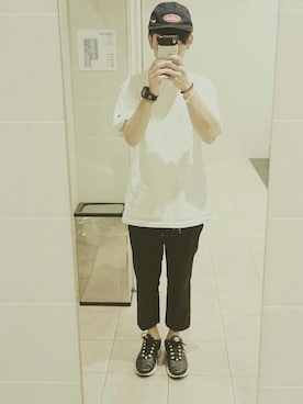 「G-SHOCK」｜4321さん（メンズ・171cm）の夏コーディネート