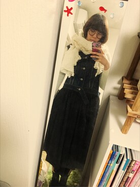 「tricot COMME des GARCONS（トリココムデギャルソン）のアイテム（レッグウェア）」を使った、molly.さん（レディース・173cm）の秋コーディネート