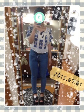 MIさん（レディース・163cm）の夏コーディネート