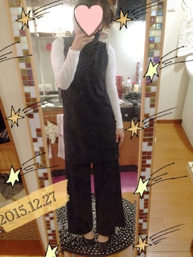 MIさん（レディース・163cm）の冬コーディネート