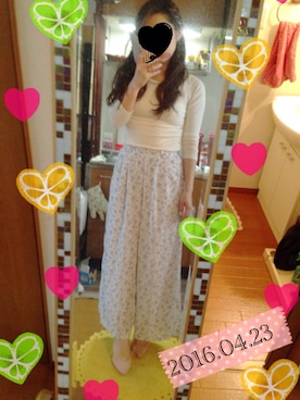 MIさん（レディース・163cm）の春コーディネート