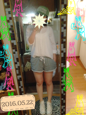 「スウェット×シャツ」｜MIさん（レディース・163cm）の春コーディネート