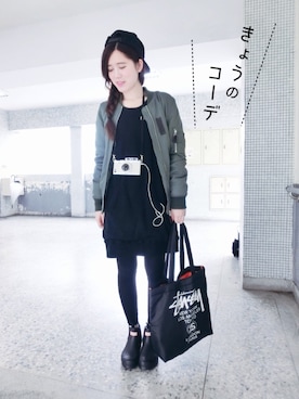 Erica_Chengさん（レディース・161cm）の春コーディネート